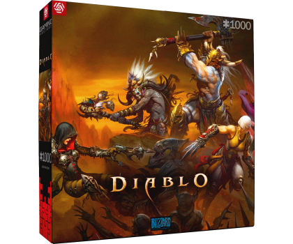 Puzzle GOOD LOOT Gaming Puzzle: Diablo Heroes Battle Puzzles 1000